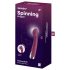 Satisfyer Spinning G-Spot 1 - Červený G-bod vibrátor s rotačnou hlavou