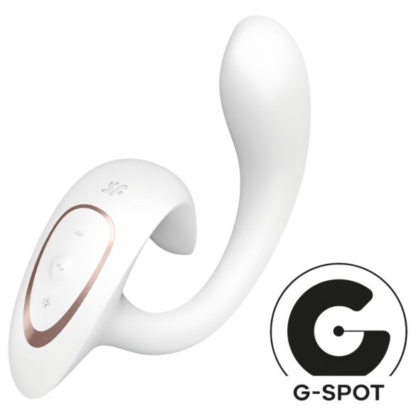 Satisfyer G pre Bohyne 1 - biely klitorálny a G-bod vibrátor