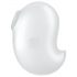 Satisfyer Cutie Ghost - akumulátorový dráždik klitorisu (biely)