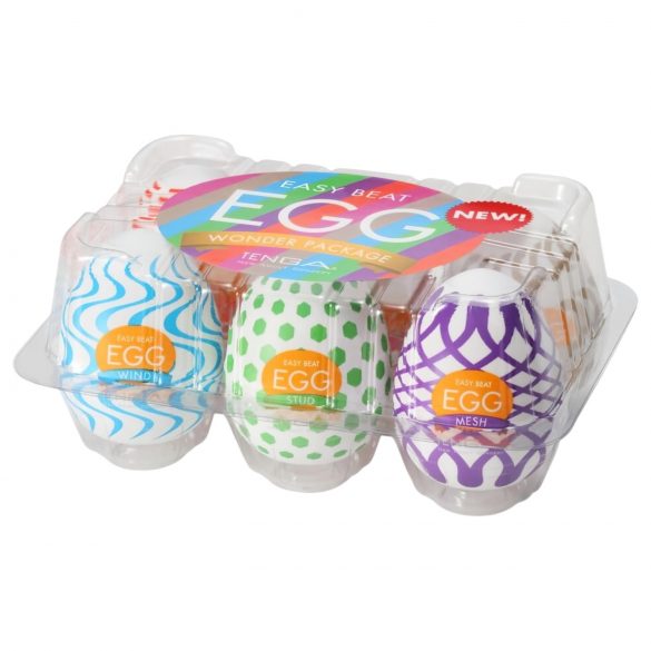 TENGA Egg Wonder - set šestich vajíčok na potešenie