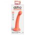 Dillio Tajný Objaviteľ - žaluďový dildo (17cm) - oranžový