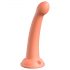 Dillio Tajný Objaviteľ - žaluďový dildo (17cm) - oranžový