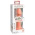 Dillio Big Hero - silikónový dildo s prísavkou (17 cm) - oranžový