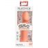 Dillio Big Hero - silikónový dildo s prísavkou (17 cm) - oranžový