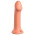 Dillio Big Hero - silikónový dildo s prísavkou (17 cm) - oranžový