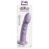 Dillio Super Eight - silikónové dildo s prísavkou (21 cm) - fialové