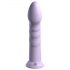 Dillio Super Eight - silikónové dildo s prísavkou (21 cm) - fialové