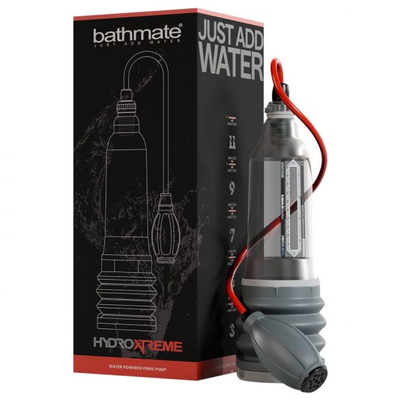 Bathmate HydroXtreme8 - hydropumpa (priehľadná)