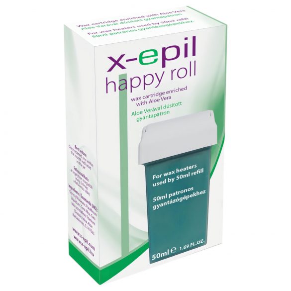 X-Epil Happy Roll - depilačná náplň (50ml) - aloe vera