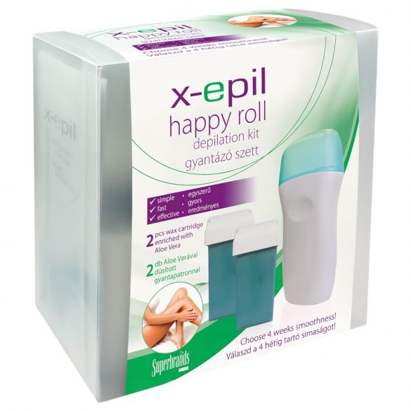 X-Epil Happy roll - depilačný set