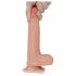 Lovetoy Nature Cock - realistický dvojvrstvový dildo - 18cm (natur)