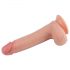 Lovetoy Nature Cock - Dvojvrstvový realistický dildó 20cm (prírodný)