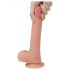 Lovetoy Nature Cock - Dvojvrstvový realistický dildó 20cm (prírodný)