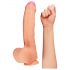 Lovetoy Nature Cock - Dvojvrstvové realistické dildo - 28 cm (prírodné)