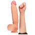 Lovetoy Prírodný penis - realistický dvojvrstvový dildo - 30cm (naturálny)