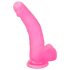 Lovetoy Jelly Studs - prísavkový dildo - 20 cm (ružový)