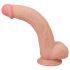 Lovetoy Sliding-Skin - dvojvrstvové dildo - 23cm (prirodná farba)