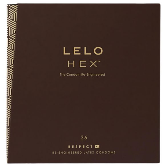 LELO Hex Respect XL - luxusný kondóm (36ks)