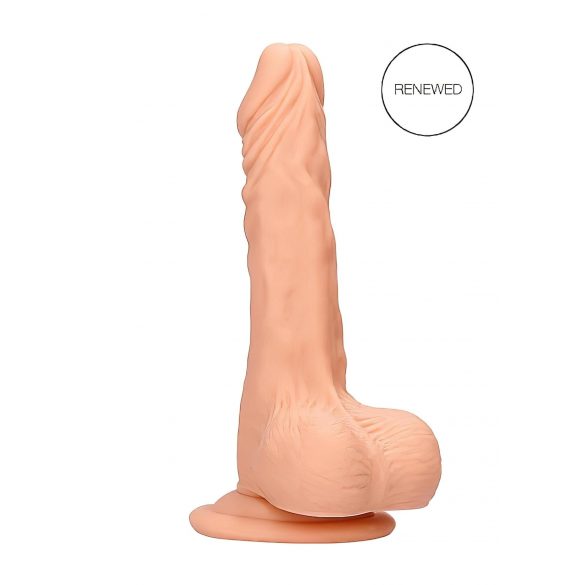 RealRock Dong 9 - realistické dildo s penisom (23 cm) - prírodné