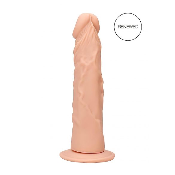 RealRock Dong 7 - prirodzený dildó (17 cm) - naturálny