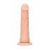 RealRock Dong 7 - prirodzený dildó (17 cm) - naturálny