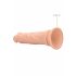 RealRock Dong 7 - prirodzený dildó (17 cm) - naturálny