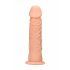 RealRock Dong 9 - realistický dildo (23cm) - prírodná farba