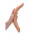 RealRock Dvojité Dildo 36cm - prirodzené