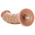 RealRock - realistický dildo - 15,5 cm (tmavá prírodná)