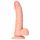 RealRock - realistický prísavný dildo 15,5 cm (prírodný)