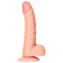 RealRock - realistický prísavný dildo 15,5 cm (prírodný)