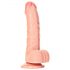 RealRock - realistický prísavný dildo 15,5 cm (prírodný)