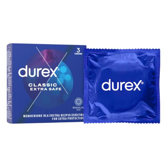 Durex extra safe - bezpečné kondómy (3ks)