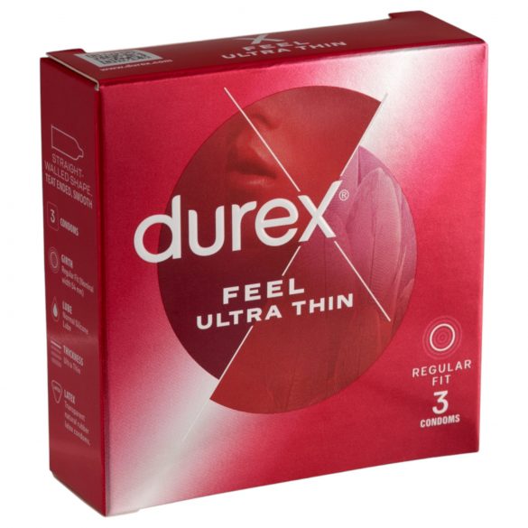 Durex Feel Ultra Thin - extra tenký pre realistický pocit (3ks)