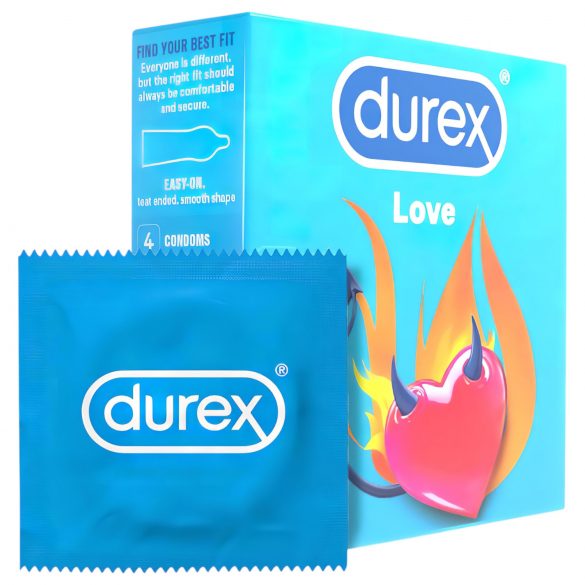 Durex kondóm Love - Pohodlné kondómy (4 ks)