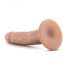 Dr. Skin 5,5 - realistický prísavný dildo - prírodný (14 cm)