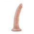 Dr. Skin 7 realistický dildó s prísavkou - prírodný (17,5 cm)