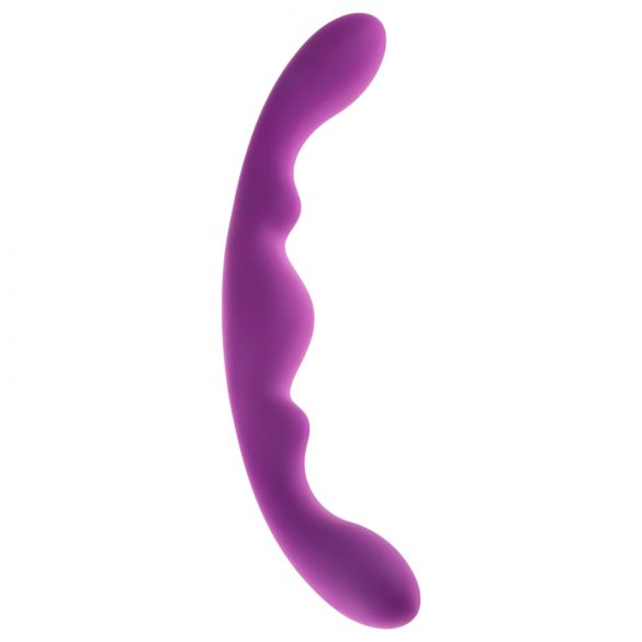 Alive Luna - obojstranné dildo - 25cm (fialová)