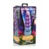 Mystique jednorožec dildo - 21cm (fialovo-žlté)