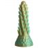 Stegosaurus fantasy dildo - pichľavé potešenie 20cm (zelená)