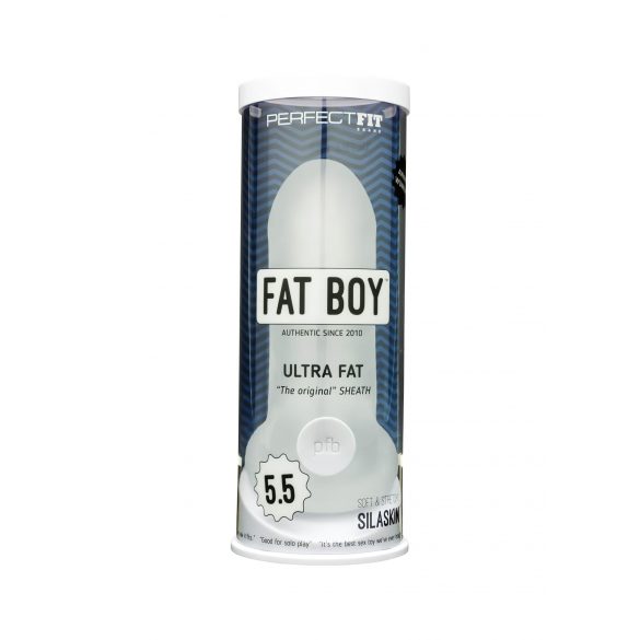 Fat Boy Original Ultra Fat: Krémový penisový návlek (15cm)