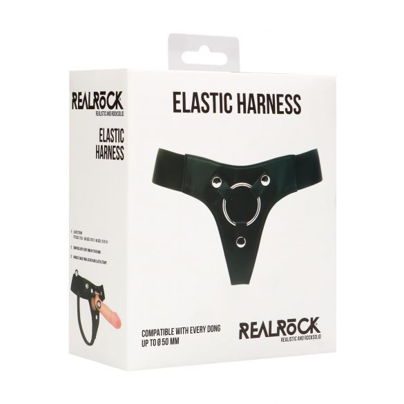 REALROCK Elastický - univerzálny pás na pripínací produkt (čierny)