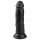 Easytoys - čierny realistický dildo s prisavkou (15,5 cm)