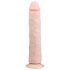 Easytoys - extra veľké dildó s prísavkou (28,5 cm) - prírodné