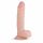 Realistické potešenie Glynn - 25cm dildo (prírodné)