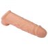 RealStuff Extender 6,5 - prírodný návlek na penis (17cm)