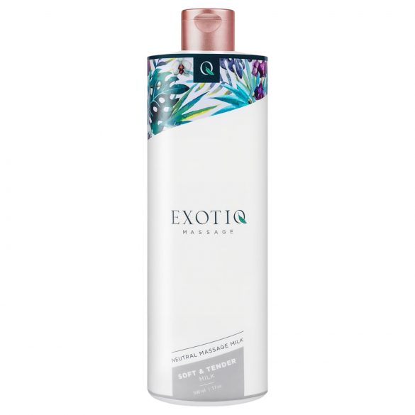 Exotiq Soft & Tender - masážne mlieko (500 ml)