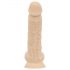 Real Fantasy Ashton - realistický dildo s semenníky - 20,5 cm (prírodný)