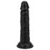 Easytoys - realistický dildó - 12 cm (čierny)