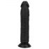 Easytoys - realistický dildo - 17,5 cm (čierny)